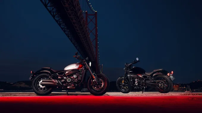 CF Moto 450CL-C : profil de nuit