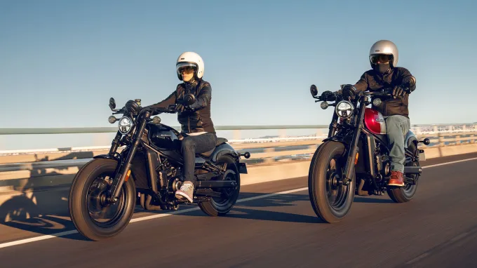 CF Moto 450CL-C : route bord de mer