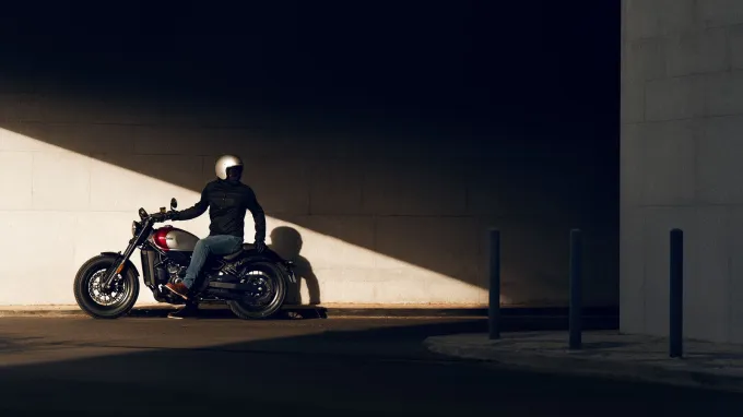 CF Moto 450CL-C : à l'arrêt