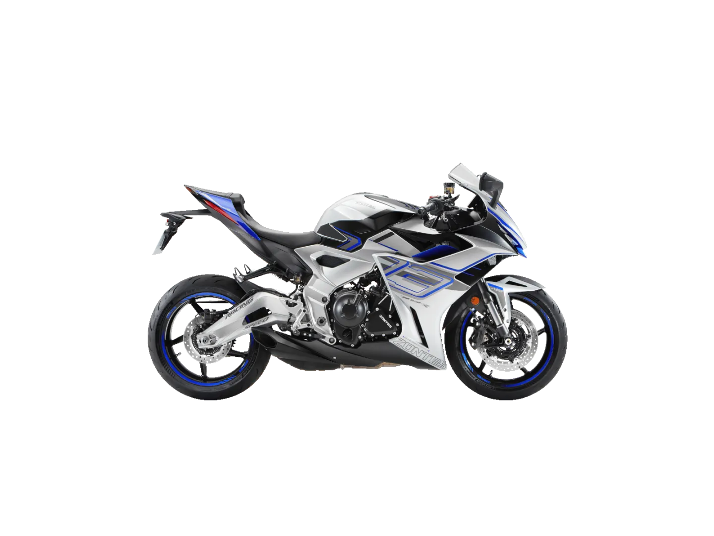 Zontes 703 RR : Bleue profil