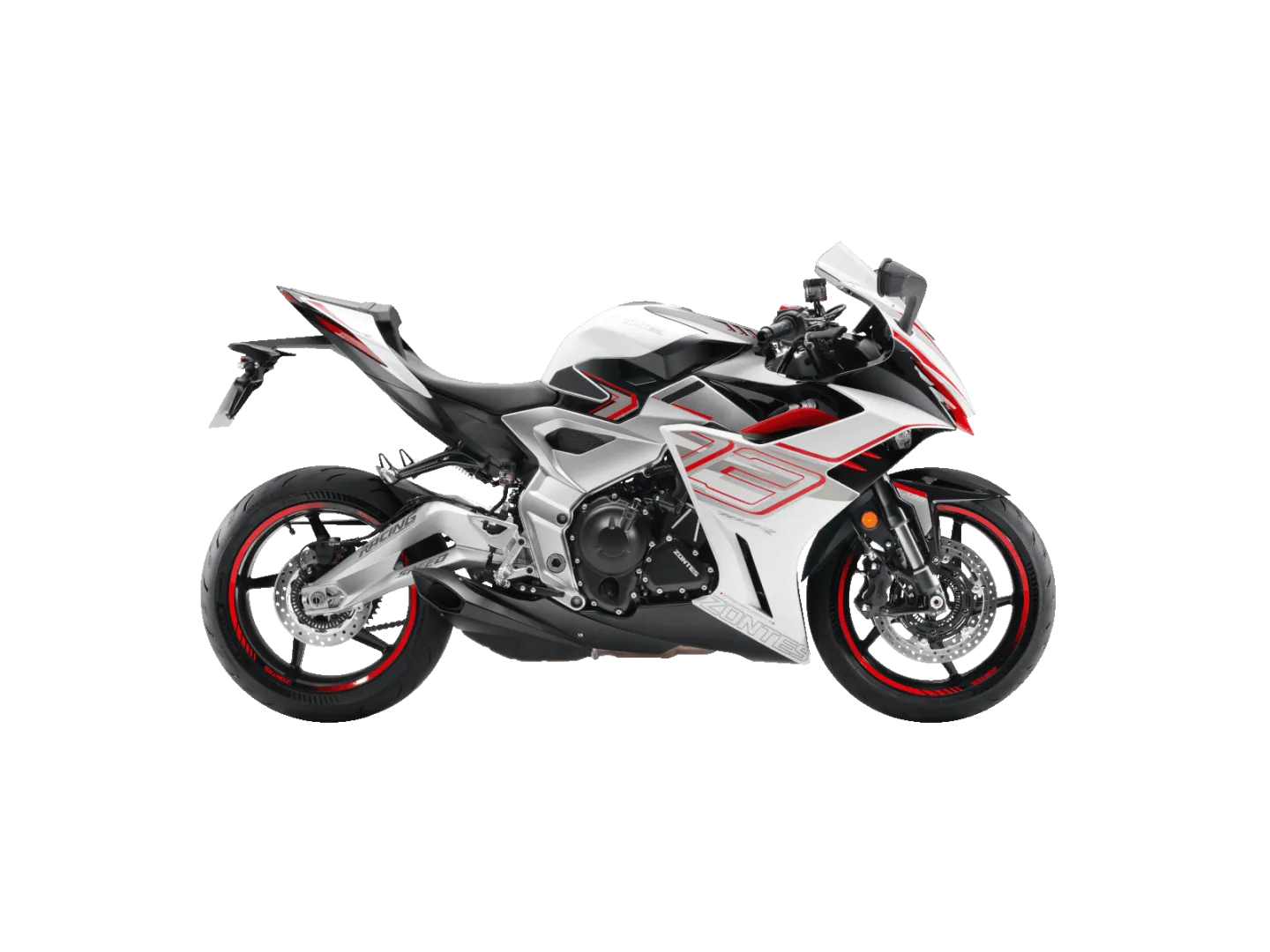 Zontes 703 RR : Rouge profil