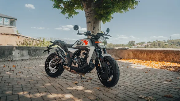 Zontes 350 GK : béquille latérale