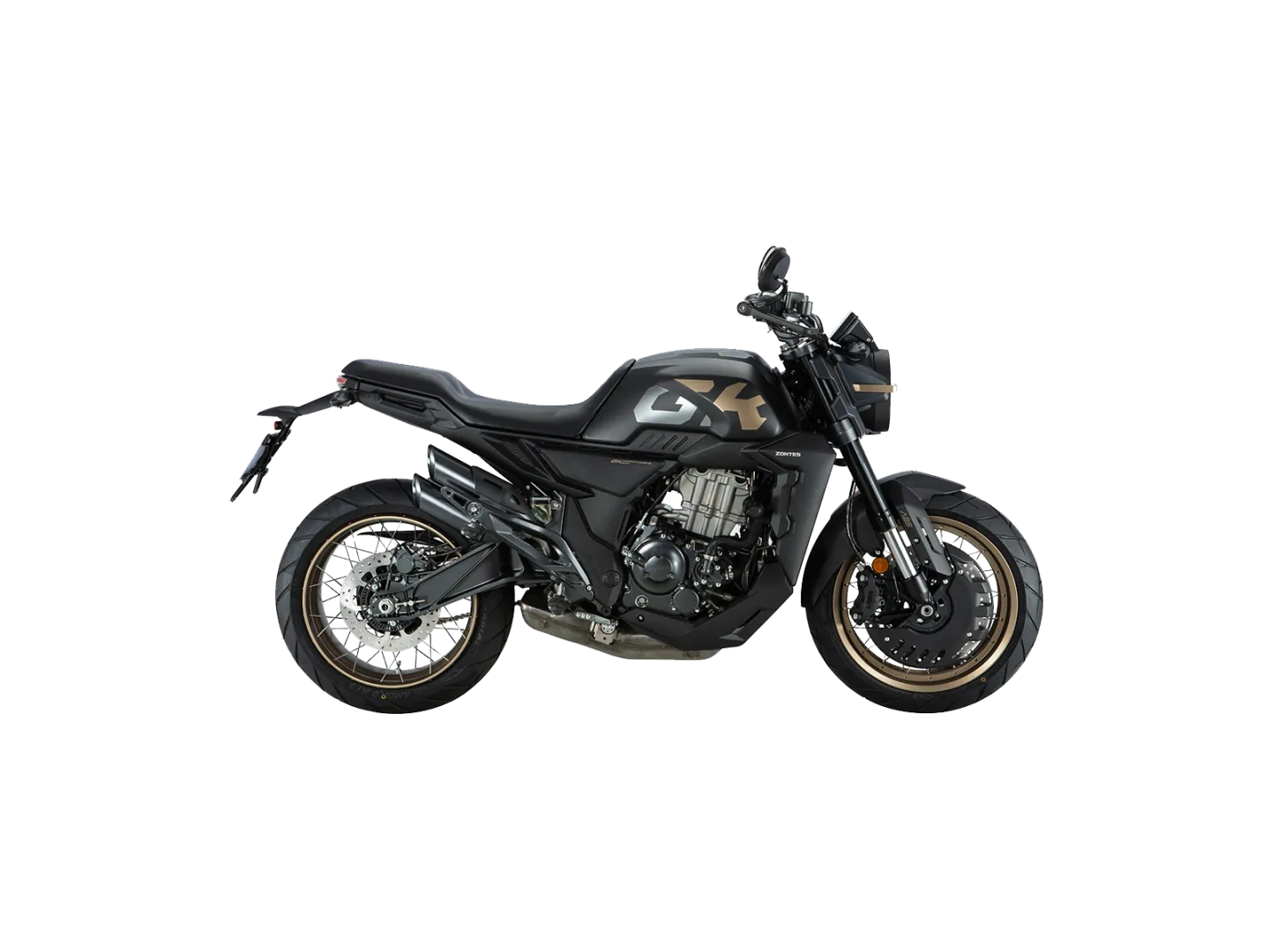 Zontes 350 GK : Noir profil