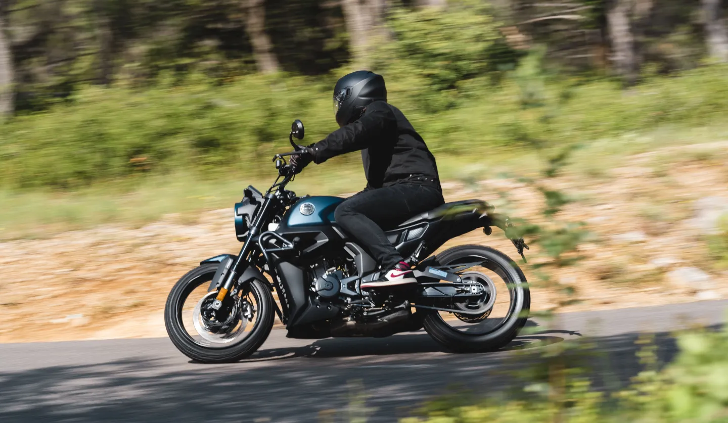 Zontes 125 Scrambler X vue de profil