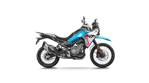 CF Moto 450MT bleu