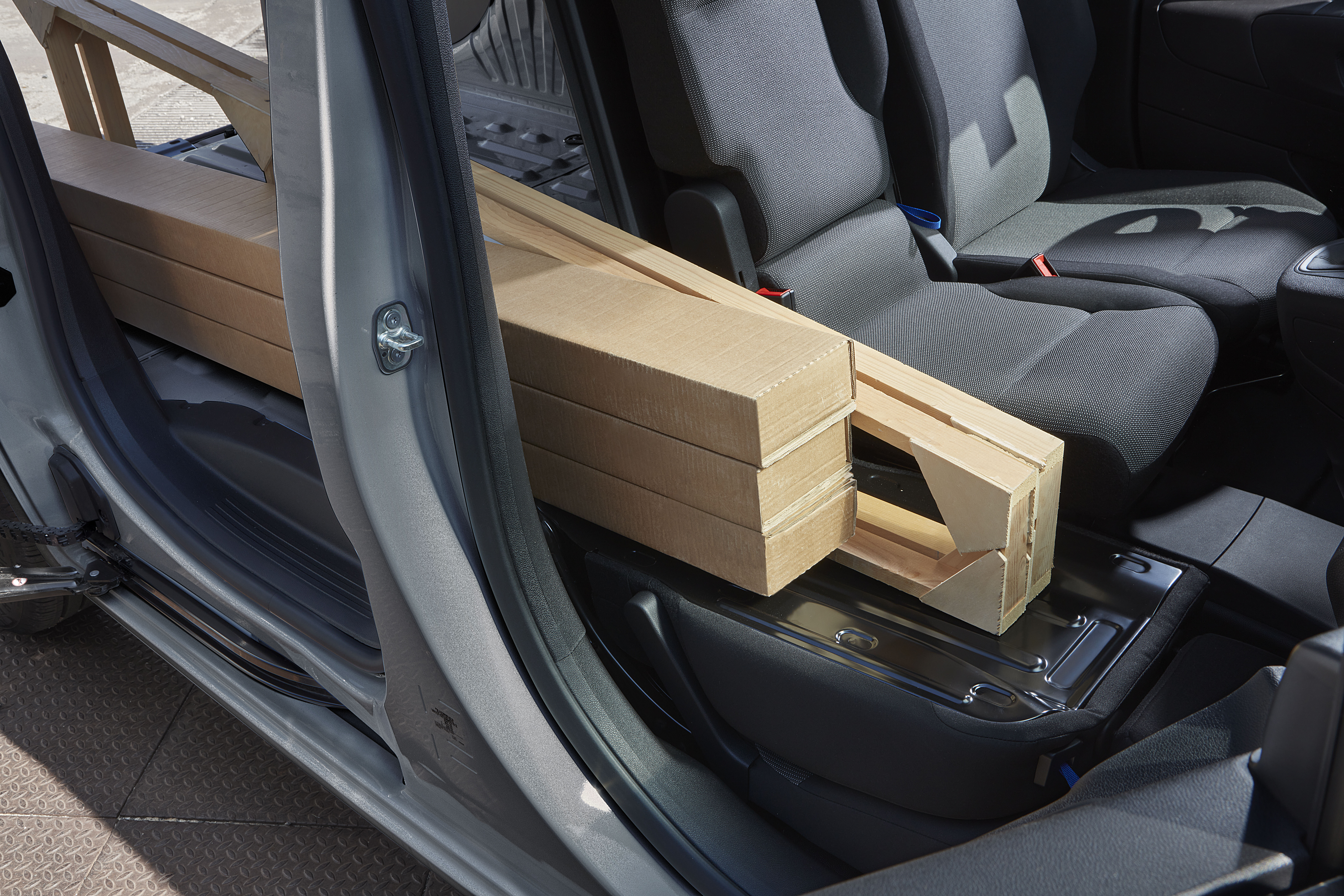 Fiat e-Doblo Cargo : Siège moduwork