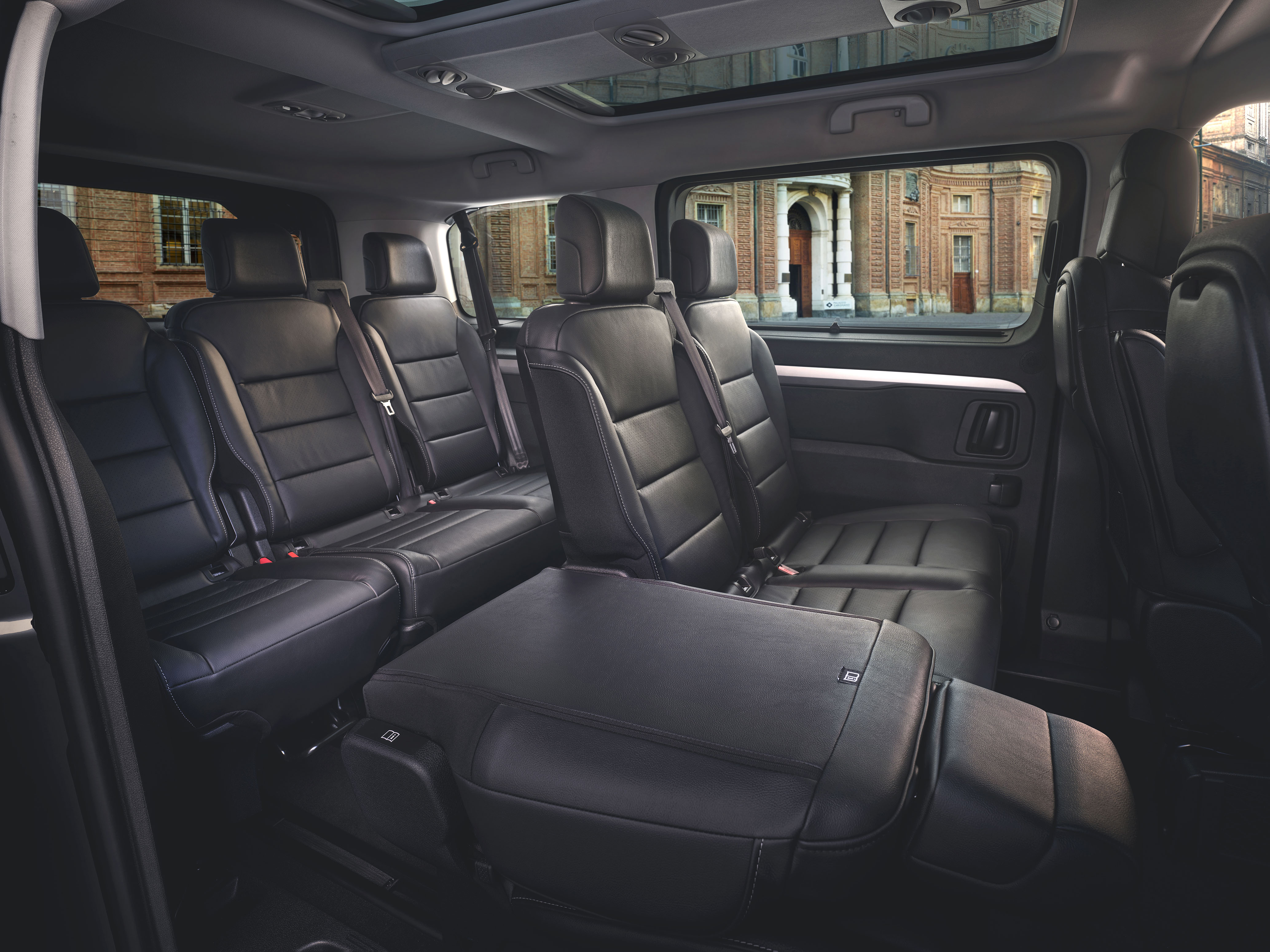 Fiat e-Ulysse : Configuration 8 places "Ulysse" avec une siège rabattu