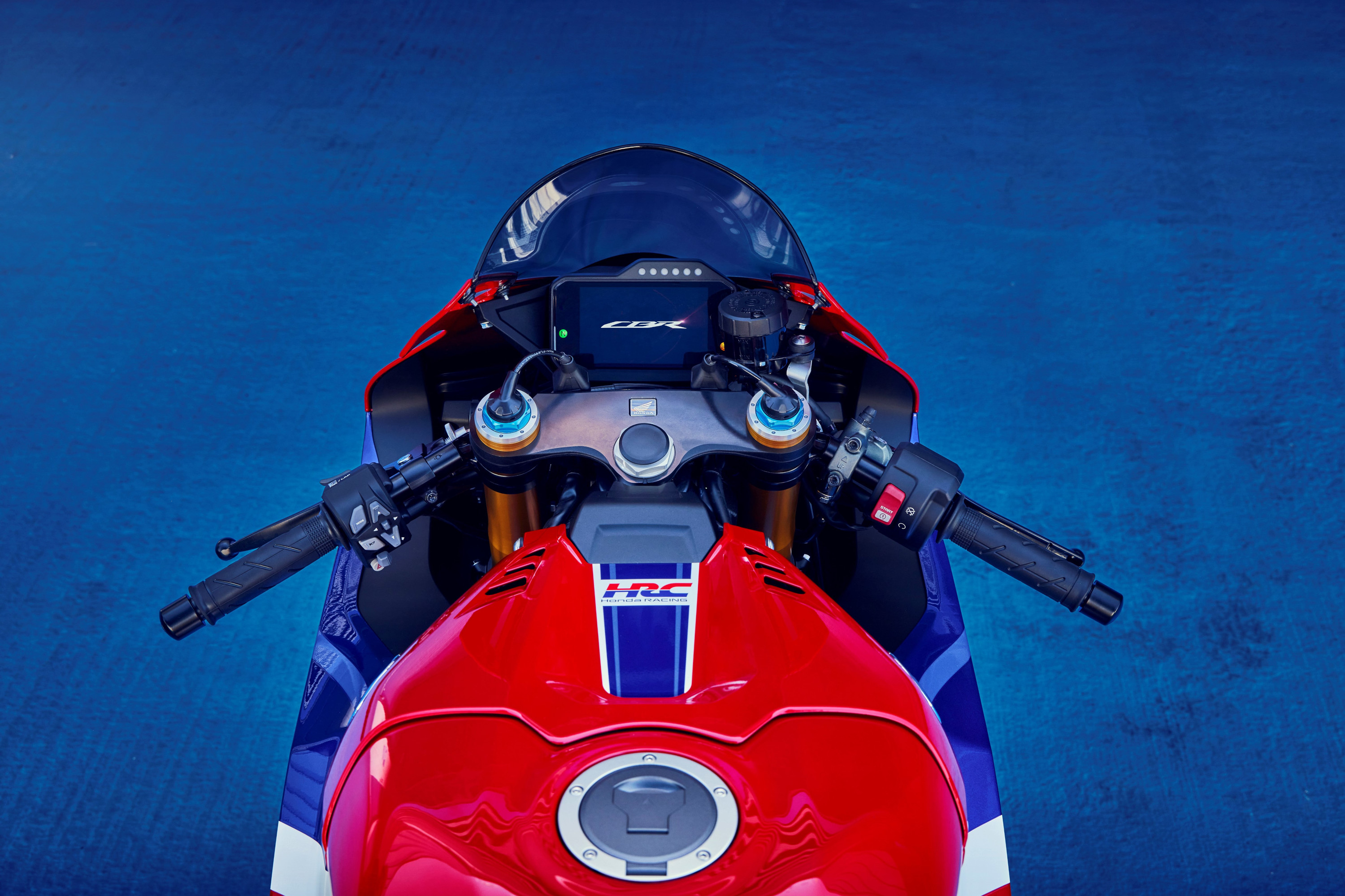 Honda Fireblade SP CBR1000RR-R 2024 : détail guidon