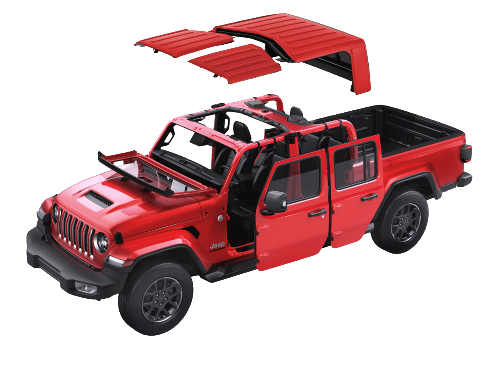Jeep Gladiator : Personnalisation carrosserie 