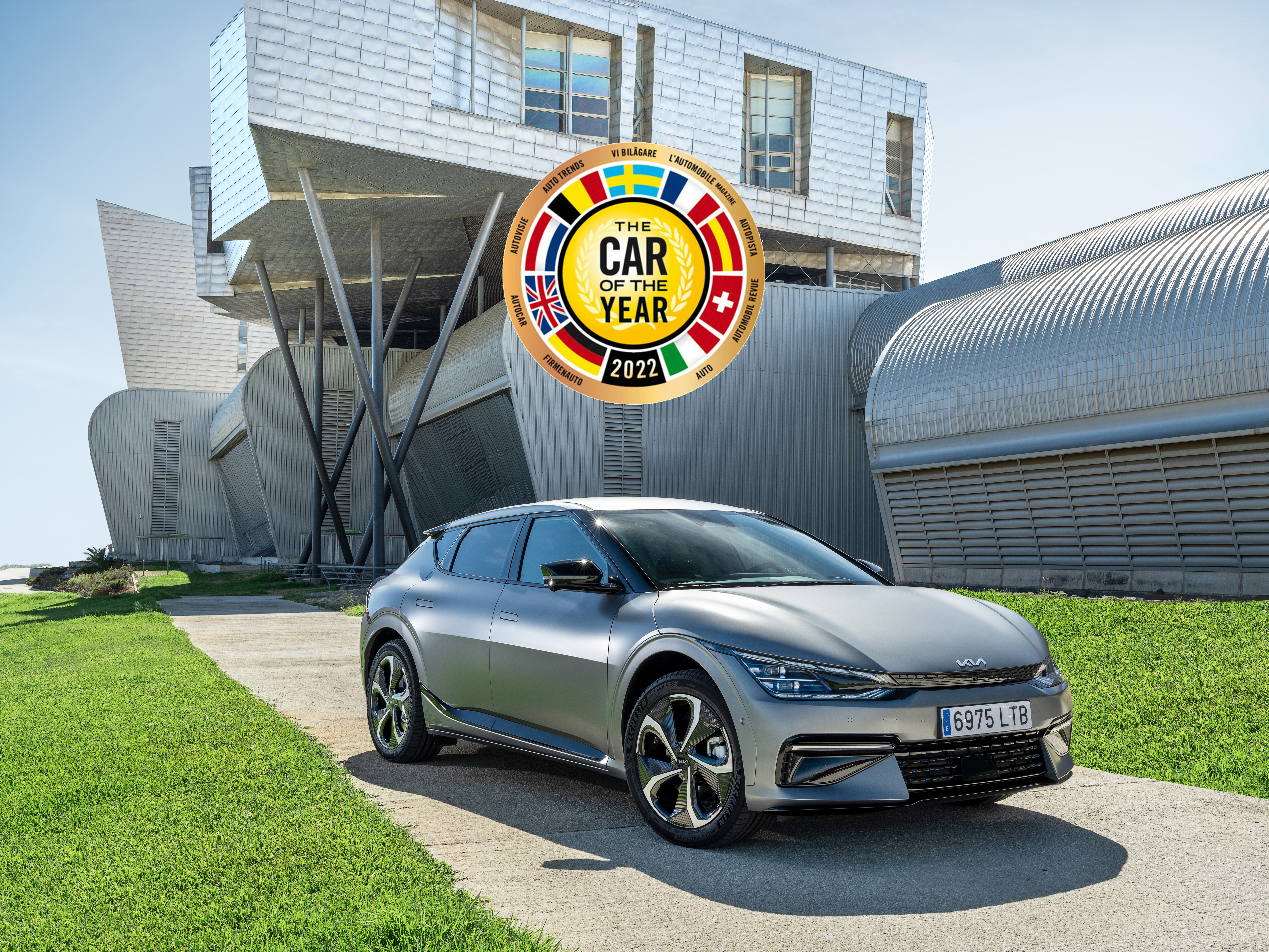 Kia EV6 élue voiture de l'année 2022