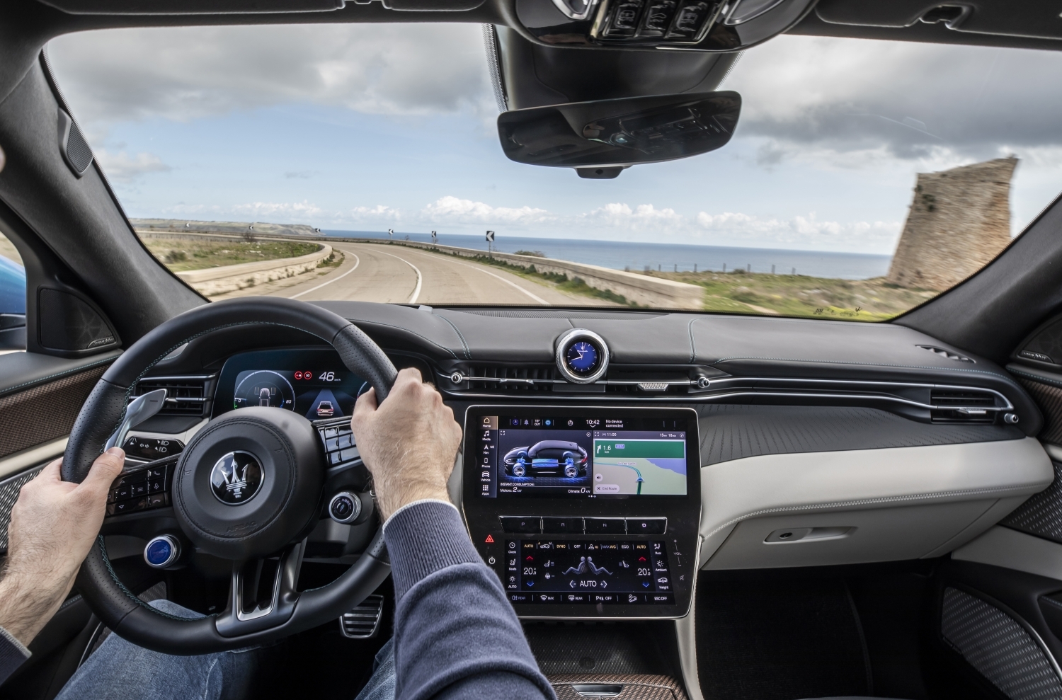 Maserati Grecale planche de bord