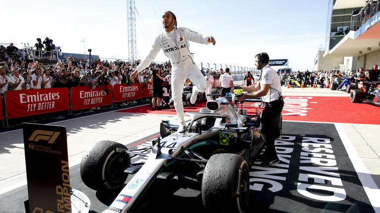 Victoire Lewis Hamilton