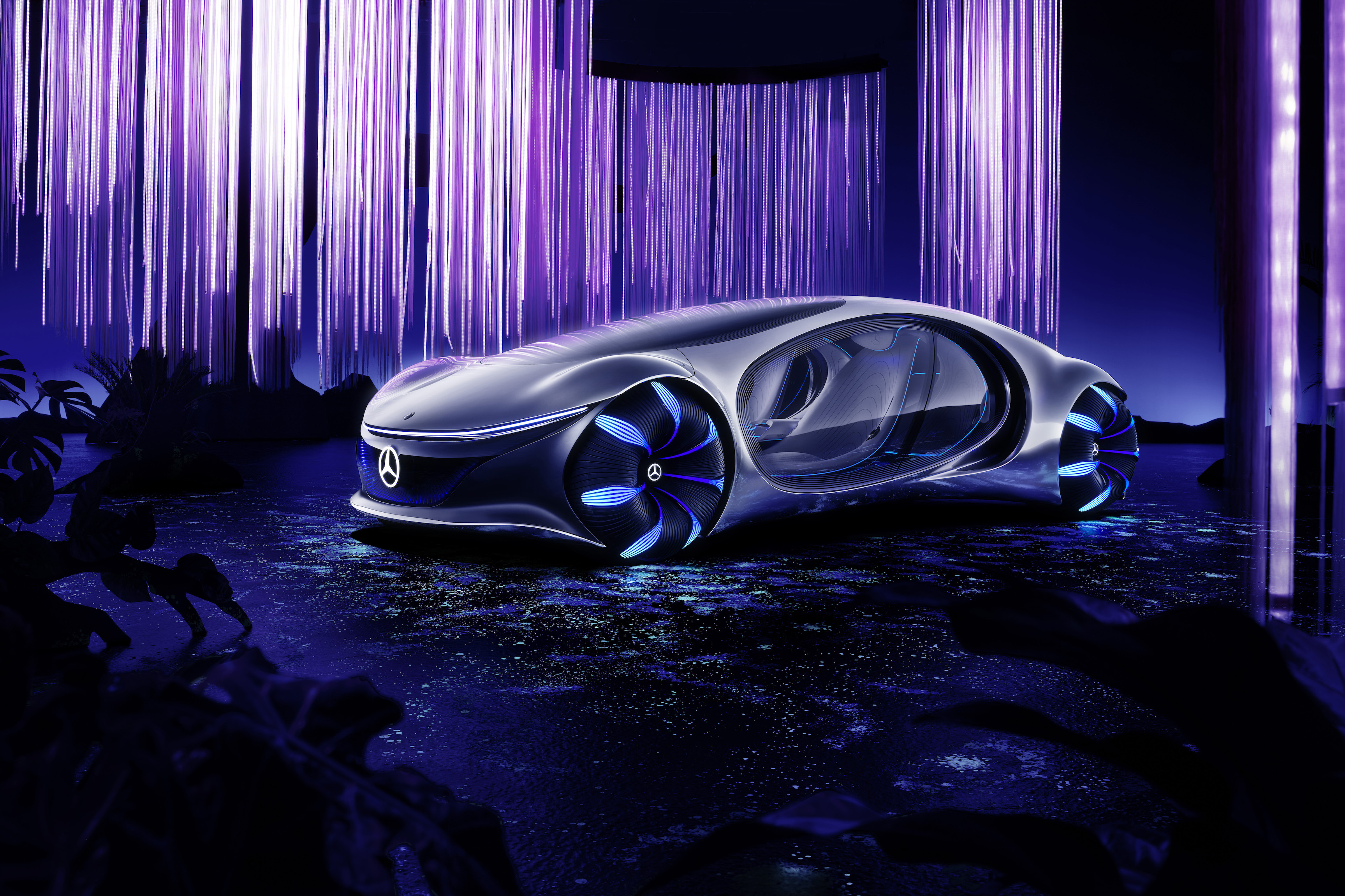 Avant du Mercedes Vision AVTR