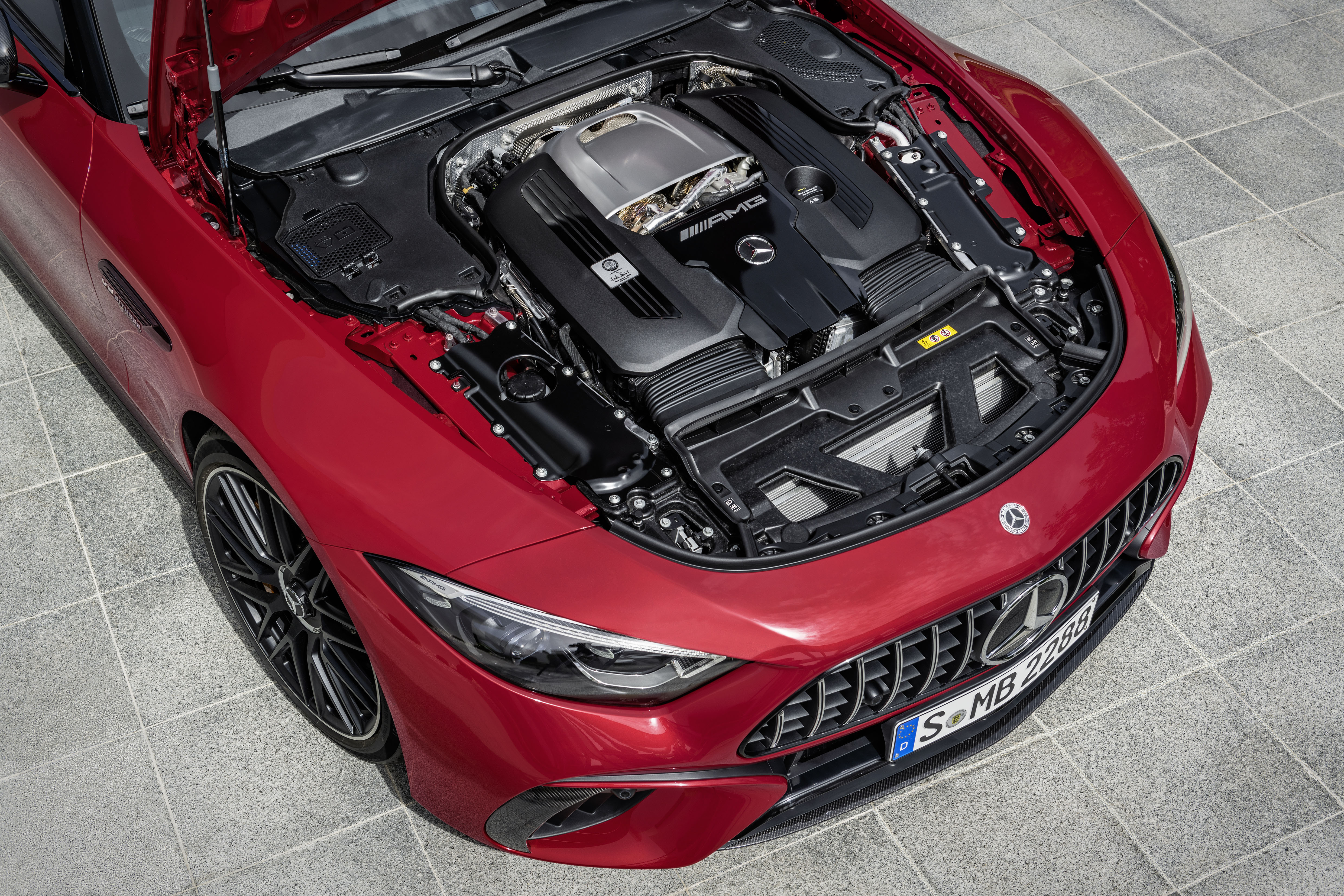 Mercedes-AMG SL (2021) : Moteur SL 63