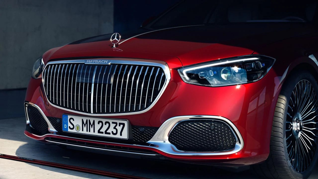 Face avant Mercedes-Maybach Classe S