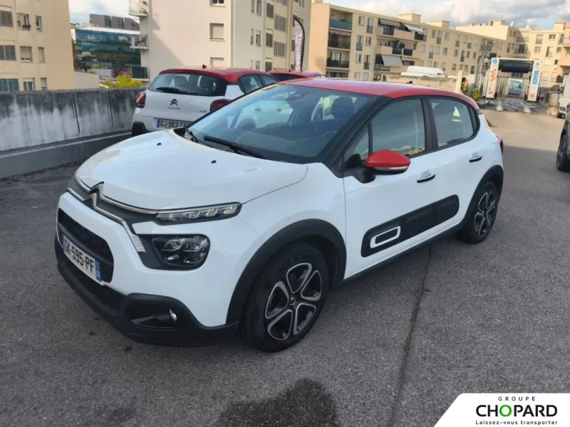 Citroën-C3-C3 PureTech 83 S&S BVM5 Citroën-C3-d'occasion chez Citroën Cagnes-sur-Mer