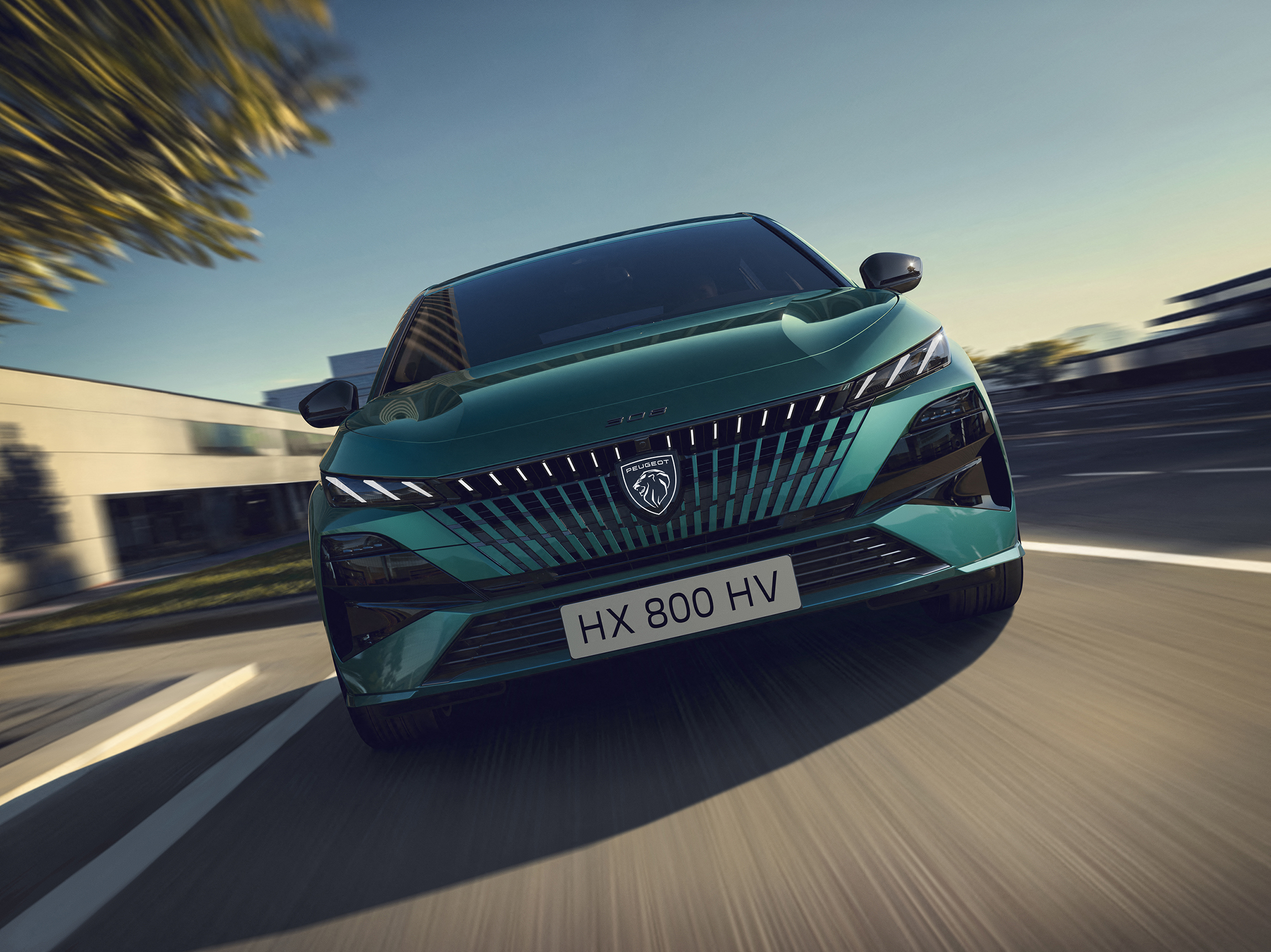 Peugeot 308 2025 : bandeau led avant