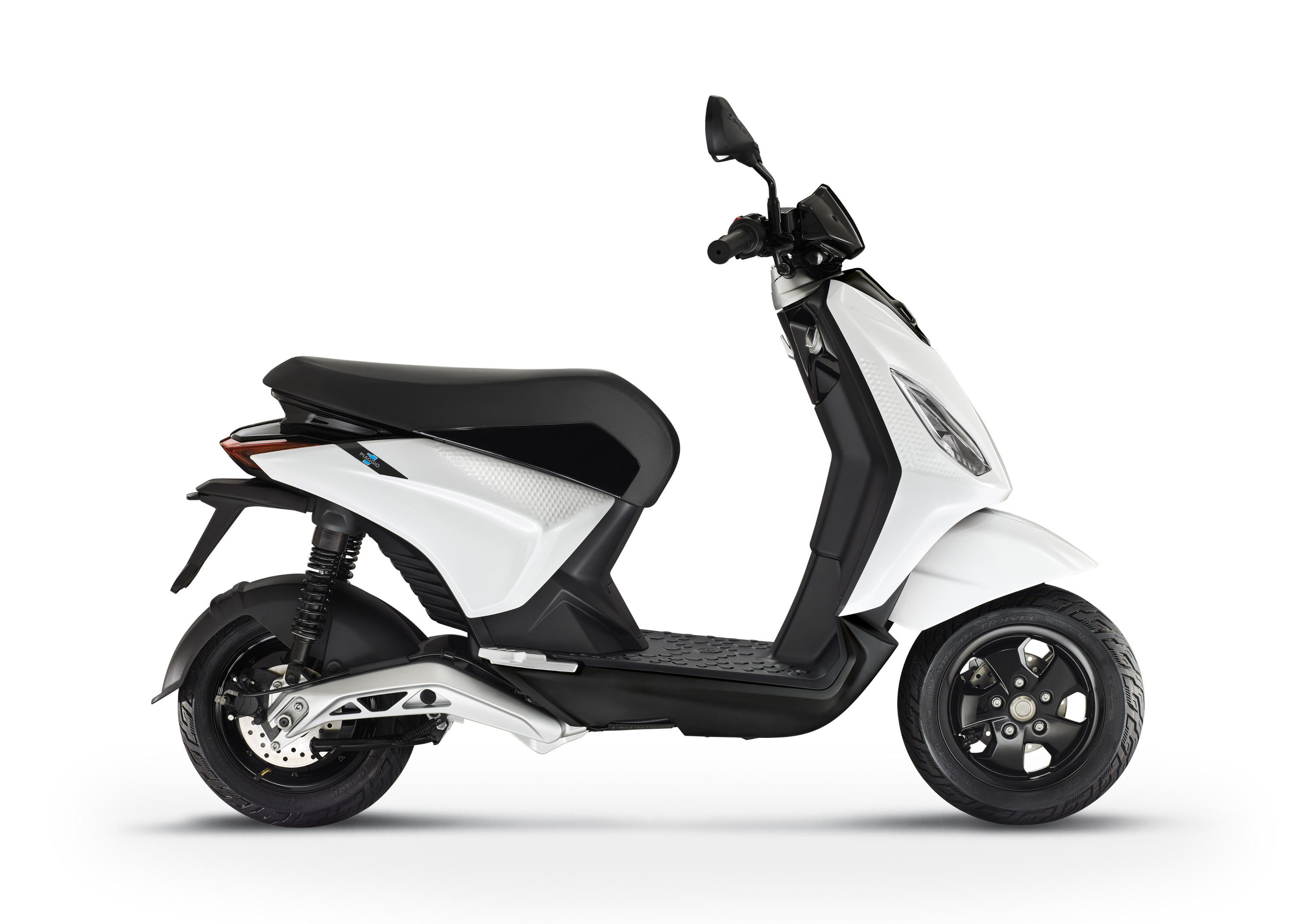 Piaggio 1 Forever White profil