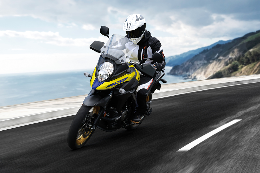 Suzuki V-Strom 650 : virage