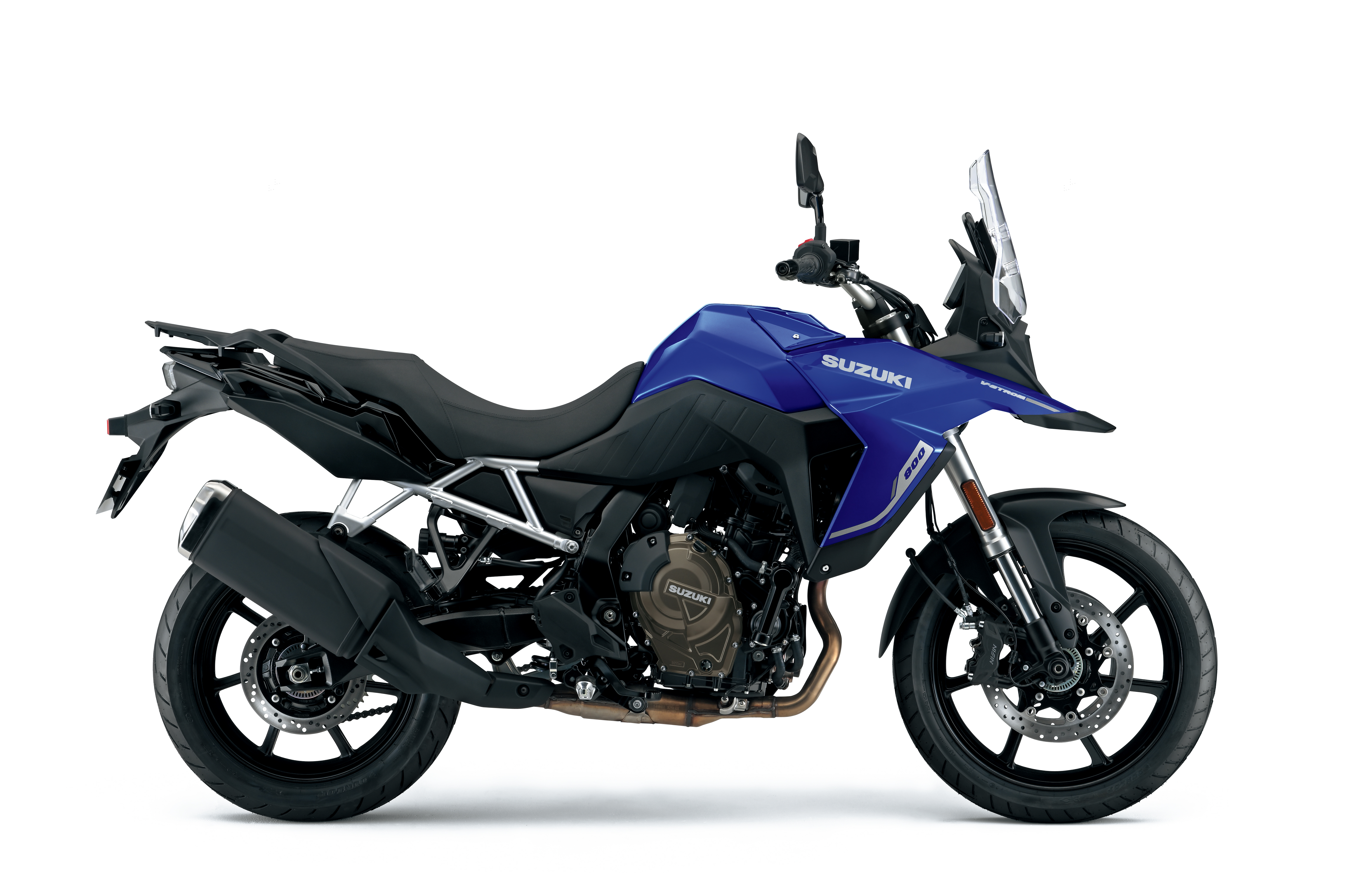 Suzuki V-Strom 800 se bleue
