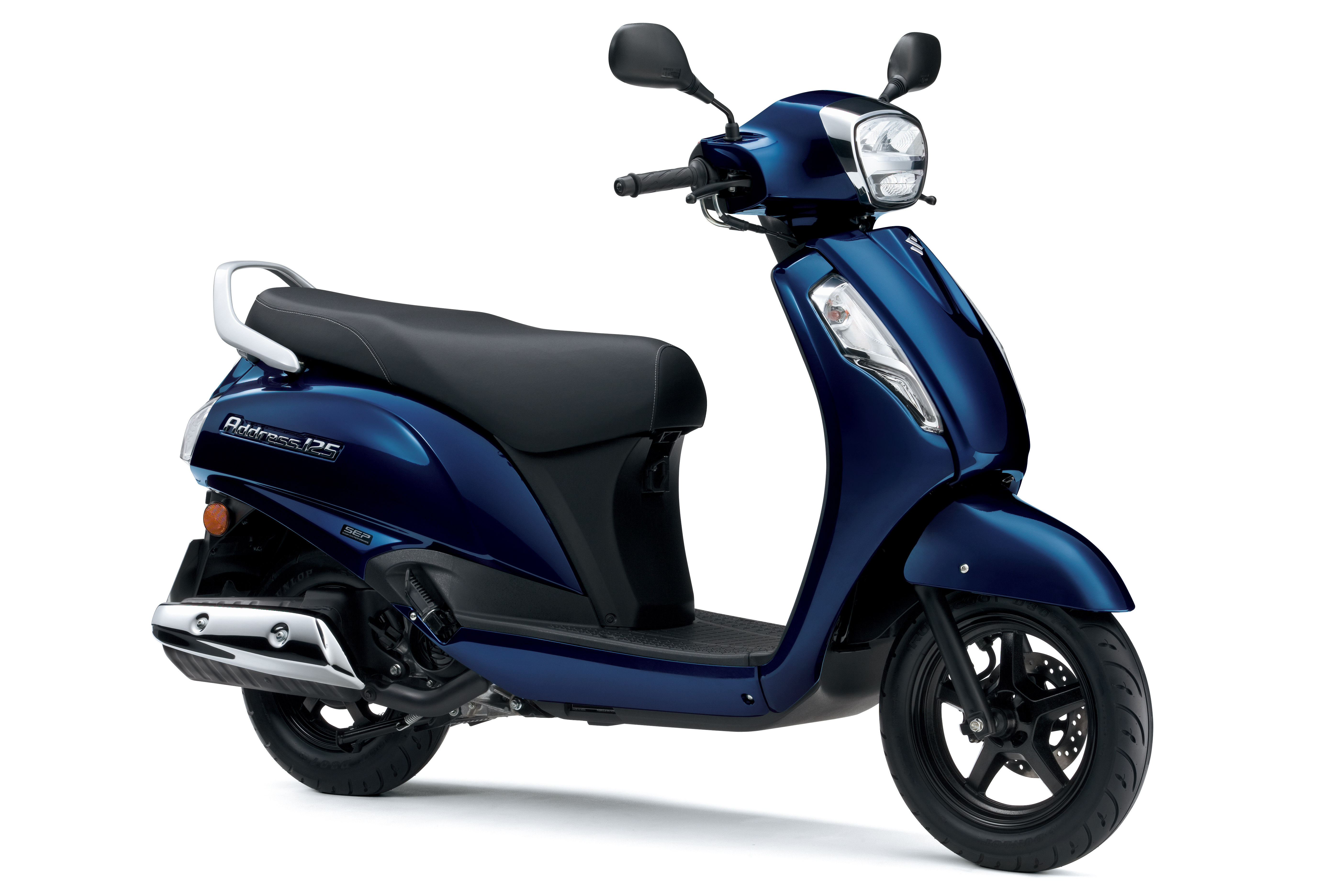 Suzuki Address 125 : bleu