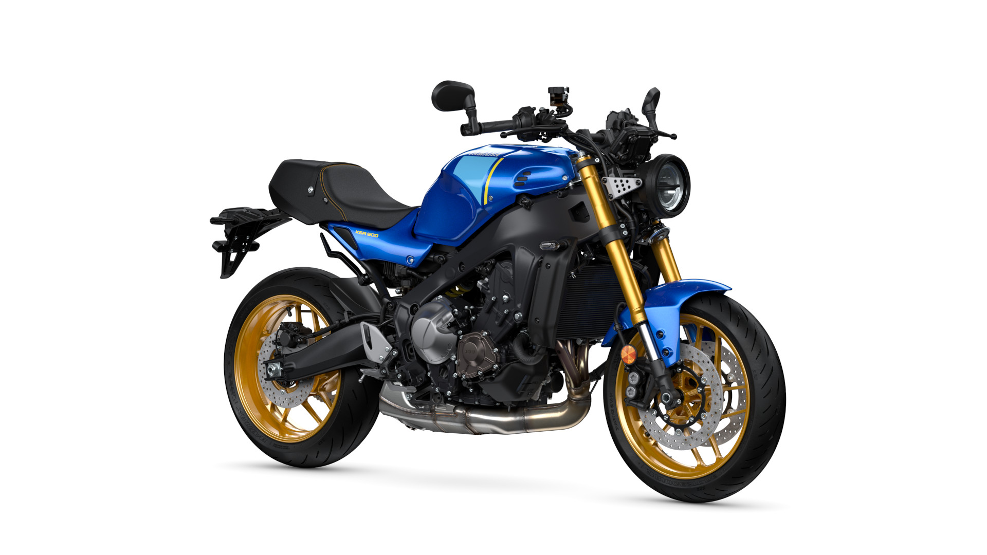 Yamaha XSR900 2022 Legend Blue studio