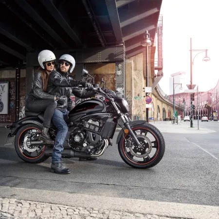 Kawasaki Vulcan S : en couple