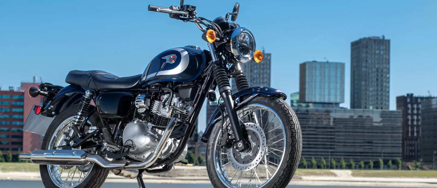 Kawasaki W230 : béquille latérale