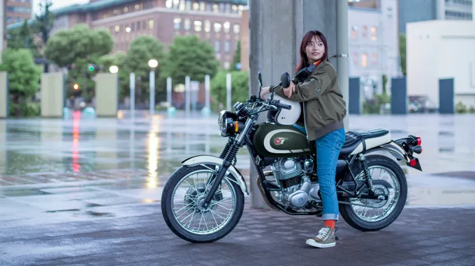 Kawasaki W230 : En ville