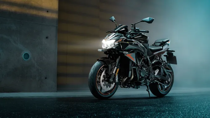 Kawasaki Z H2: signature lumineuse