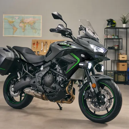 Kawasaki Versys 650 : béquille latérale