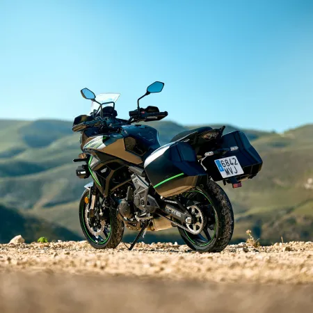 Kawasaki Versys 650 : face arrière