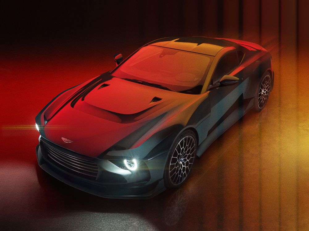 Aston Martin Valour 3/4 avant