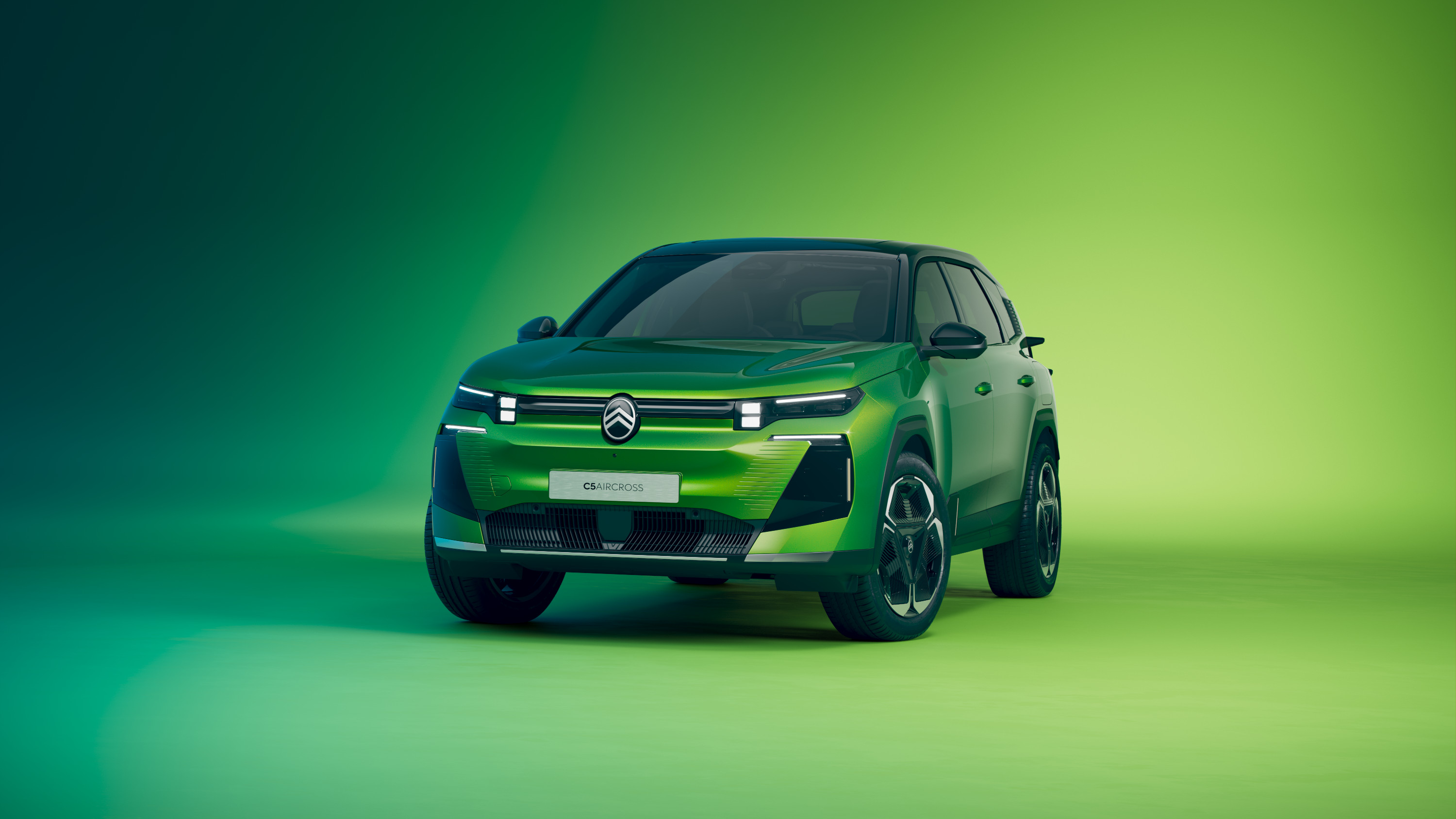 Citroën C5 Aircross 2025 : trois quarts avant gauche statique