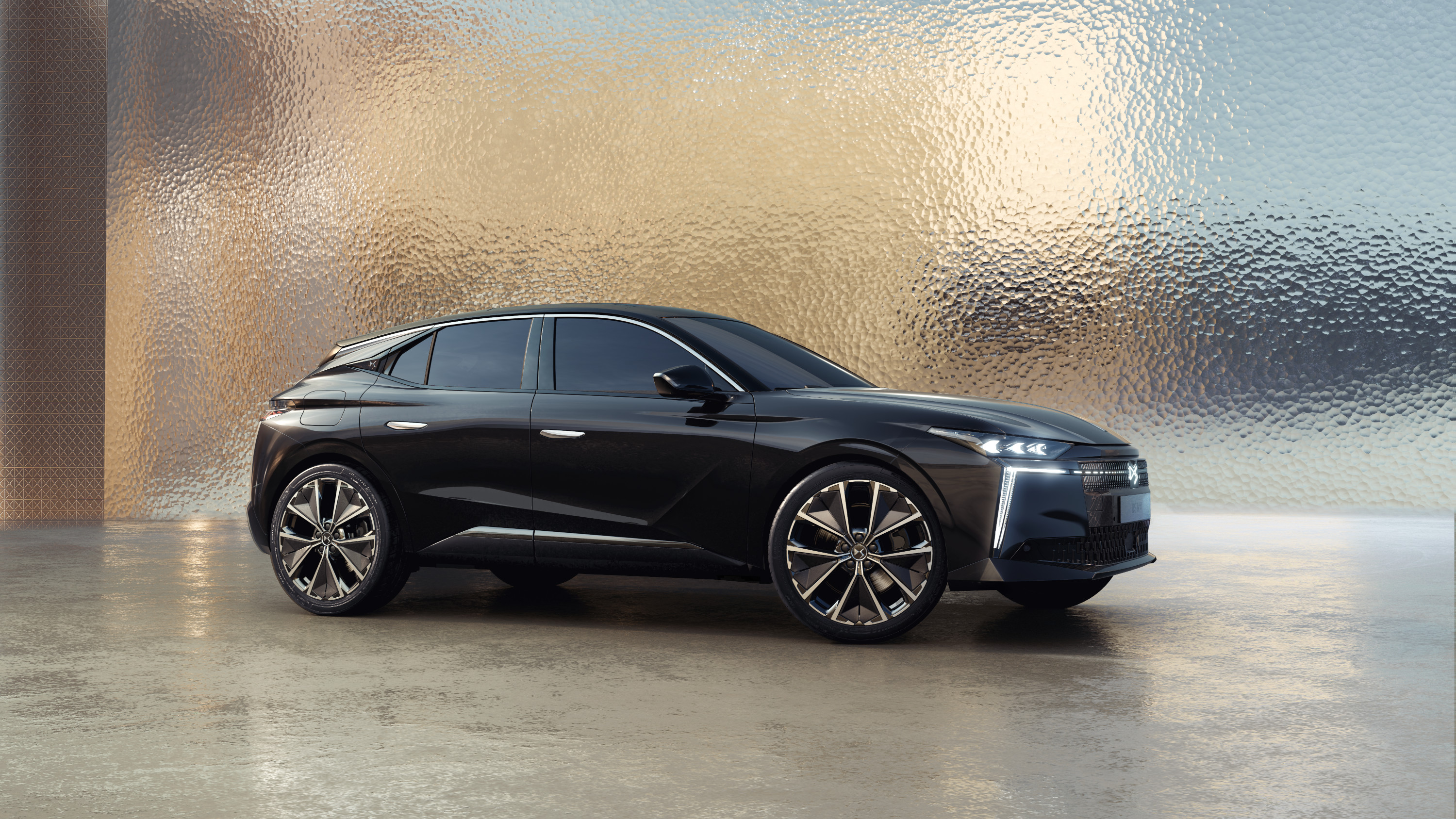 DS N°4 2025 noire : profil droit statique