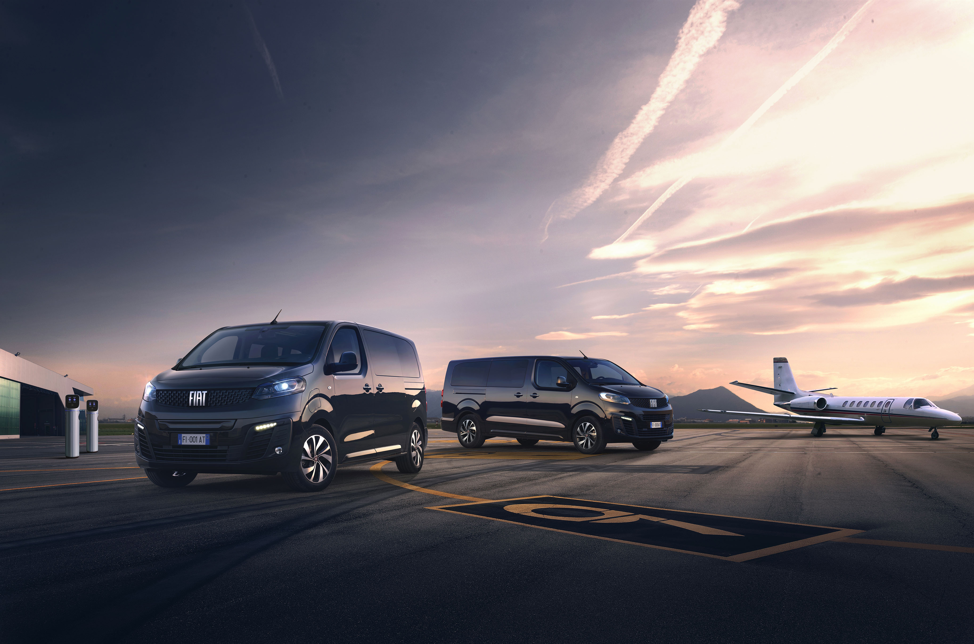 Fiat e-Ulysse : De face et de profil