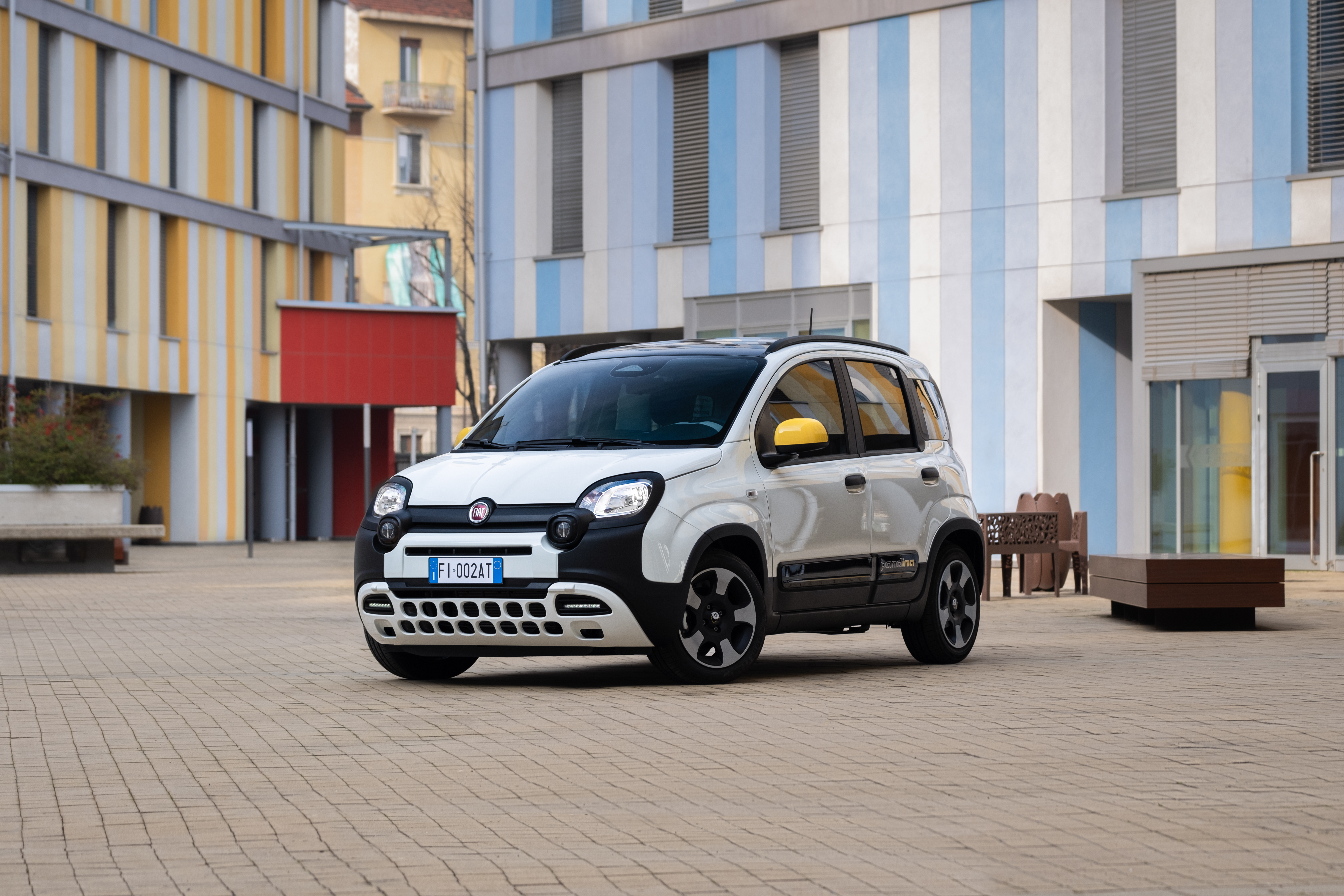 Fiat Panda 2024 :  3/4 avant