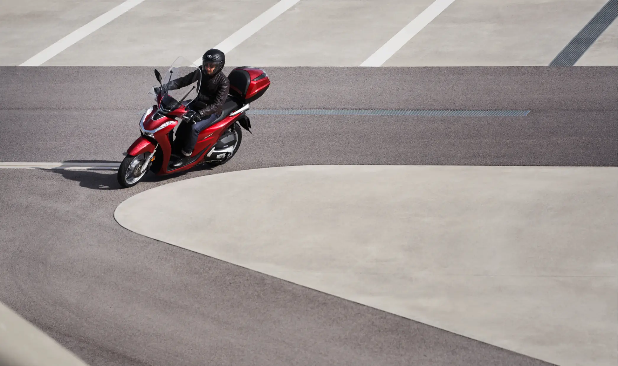 Honda SH125i circuit