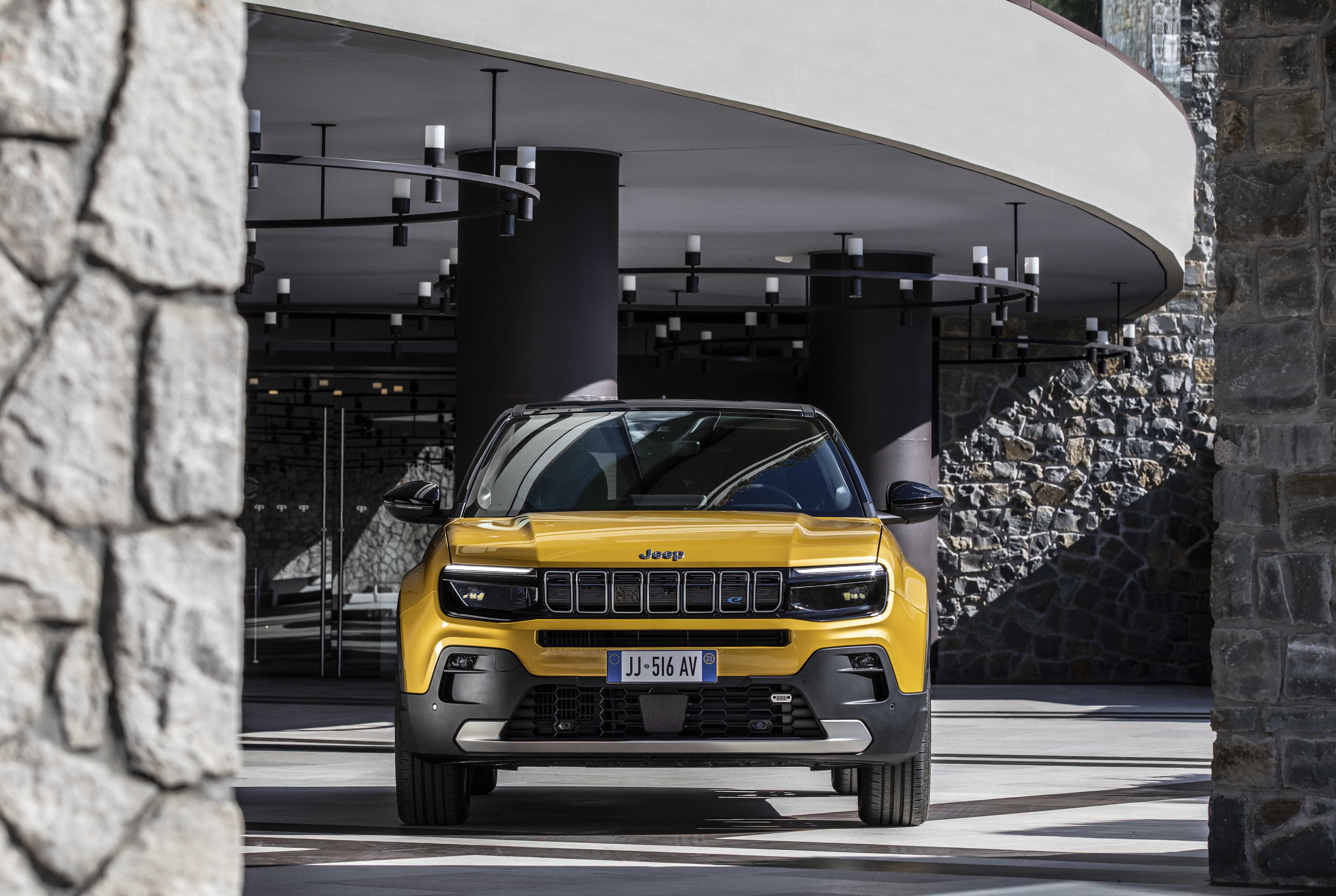 Jeep Avenger 2023 : face avant statique