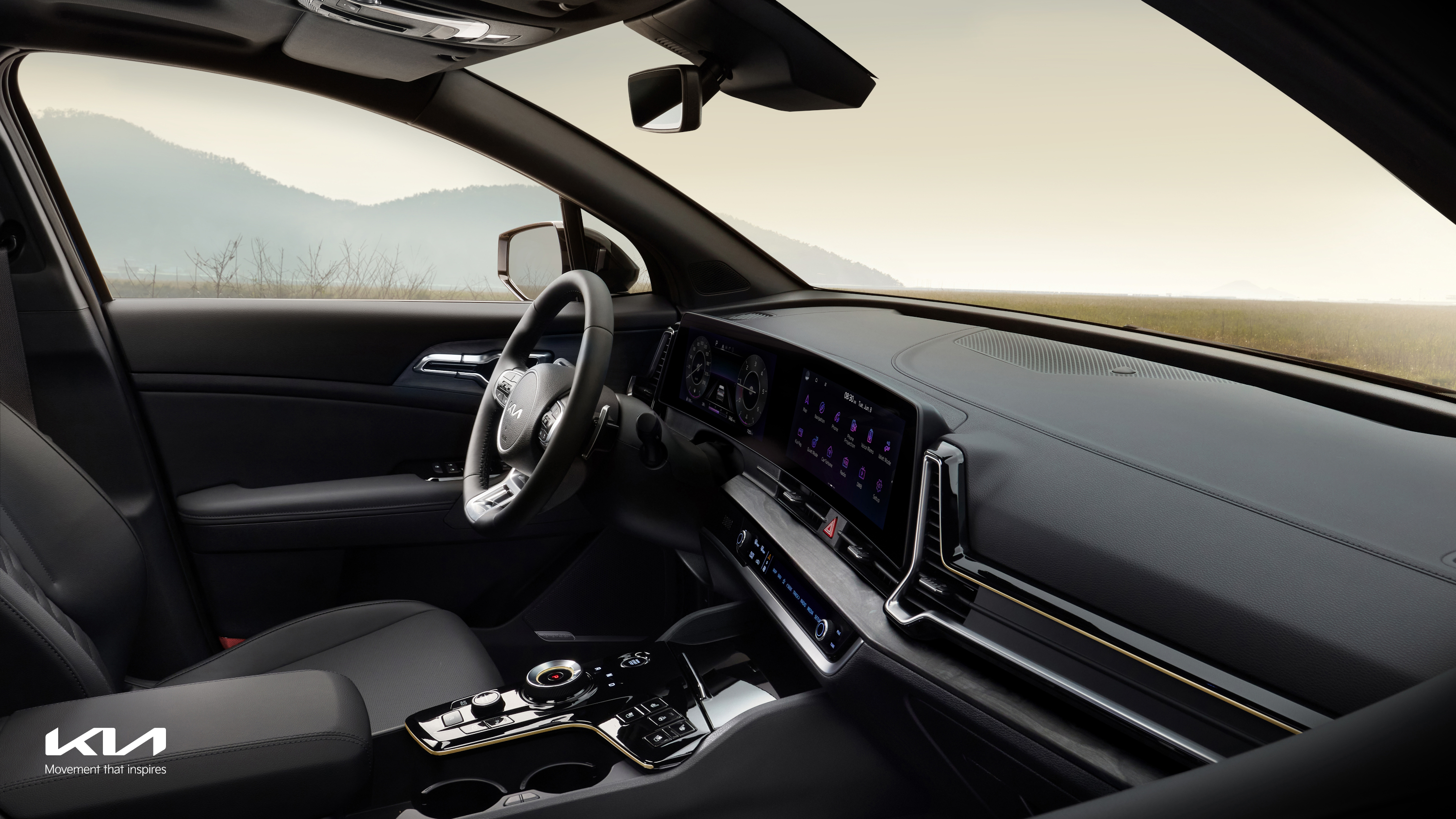 Kia Sportage 2022 intérieur et écran incurvé