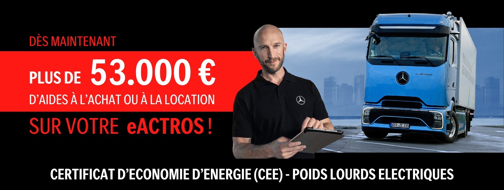 Certificats d'économie d'énergie (CEE) Mercedes