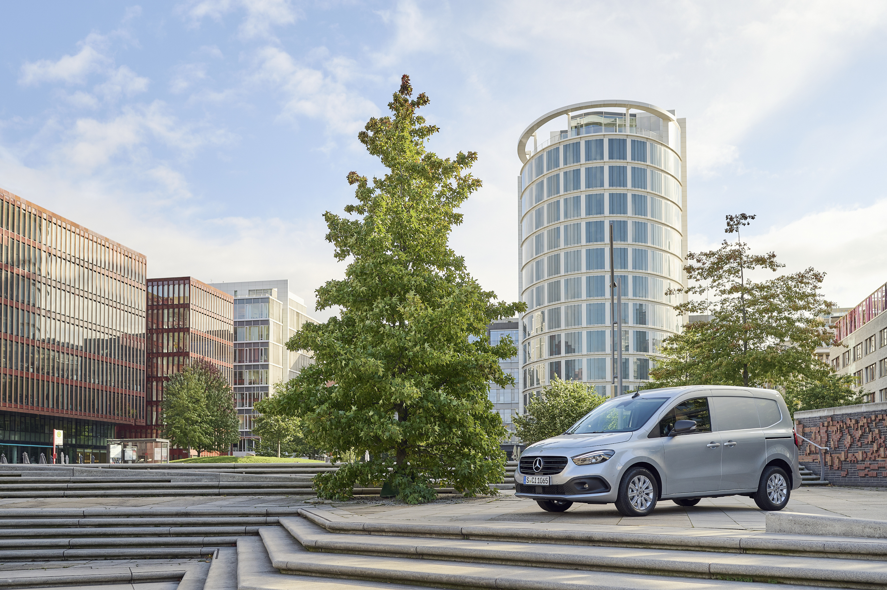 Mercedes-Benz Citan 2021 gris vue large