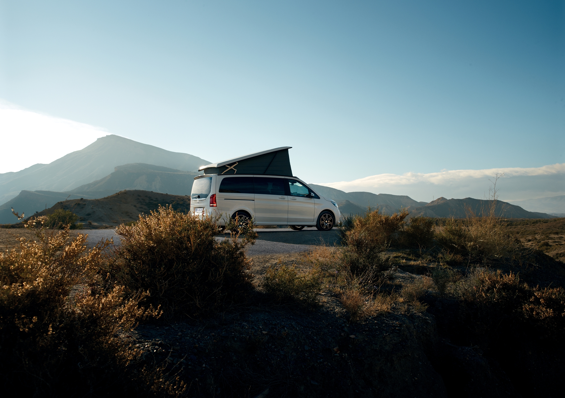 Mercedes Marco Polo : road trip dans les montagnes