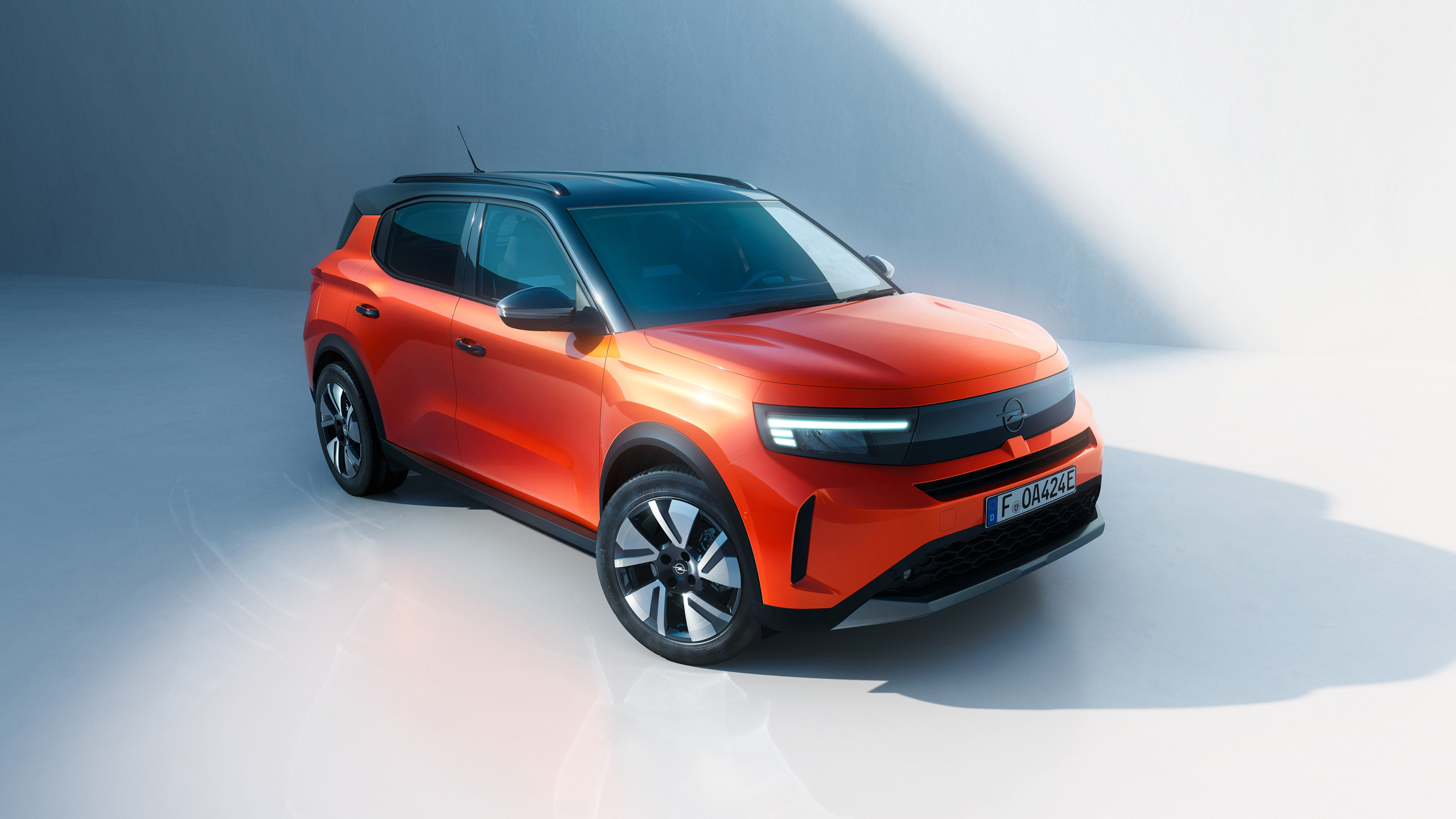 Opel Frontera 2024 : trois quarts avant droit statique