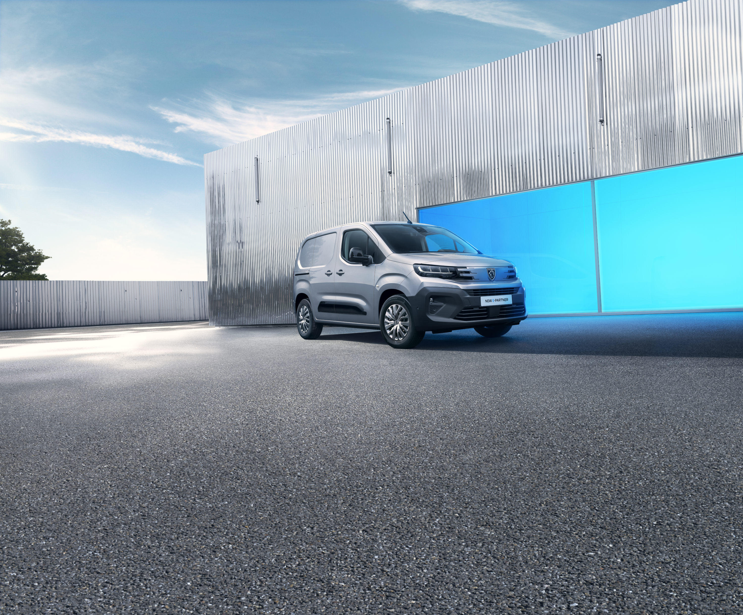 Peugeot Partner 2024 : trois quarts avant droit