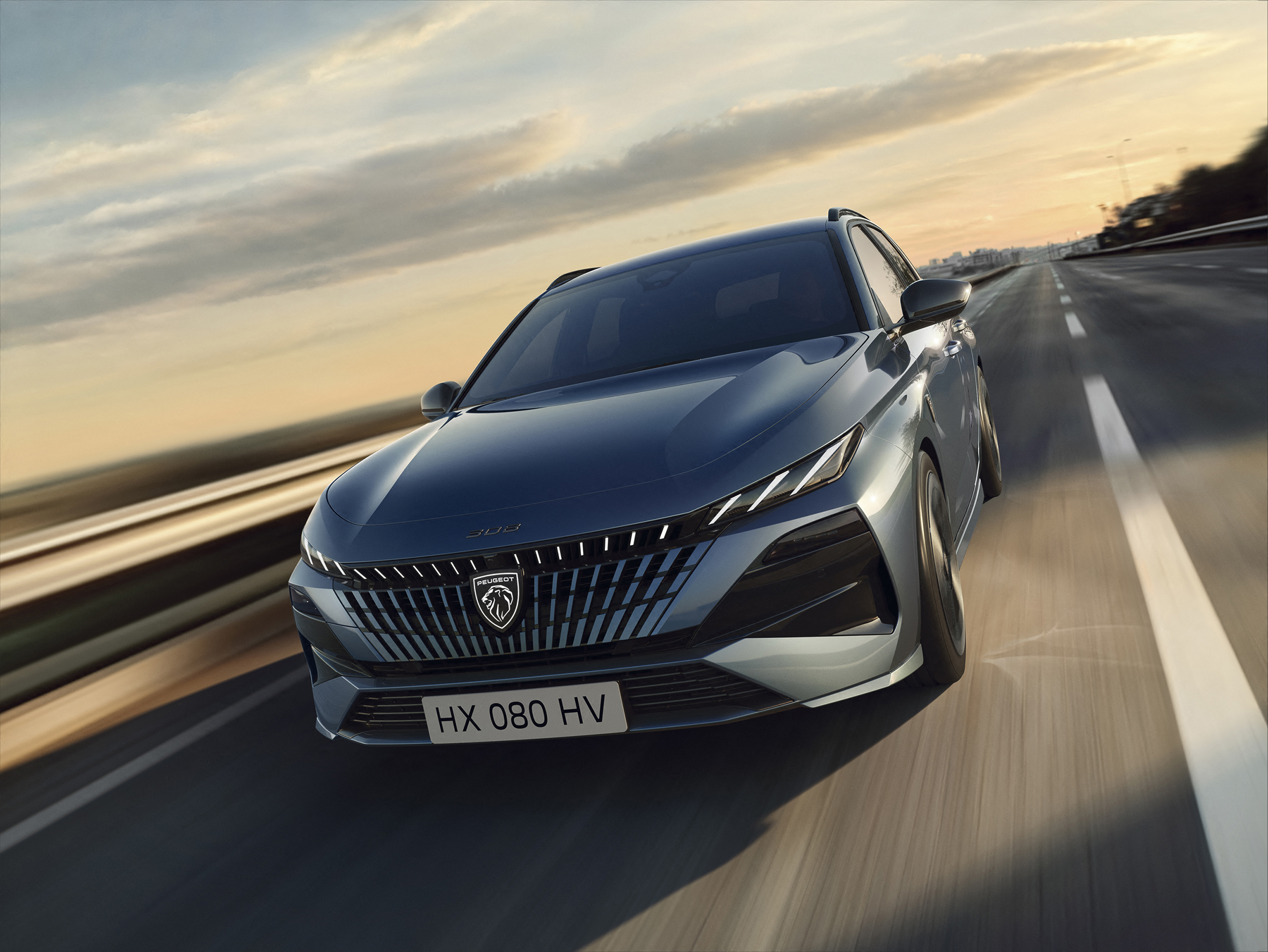 Peugeot 308 sw 2025 : 3/4 avant