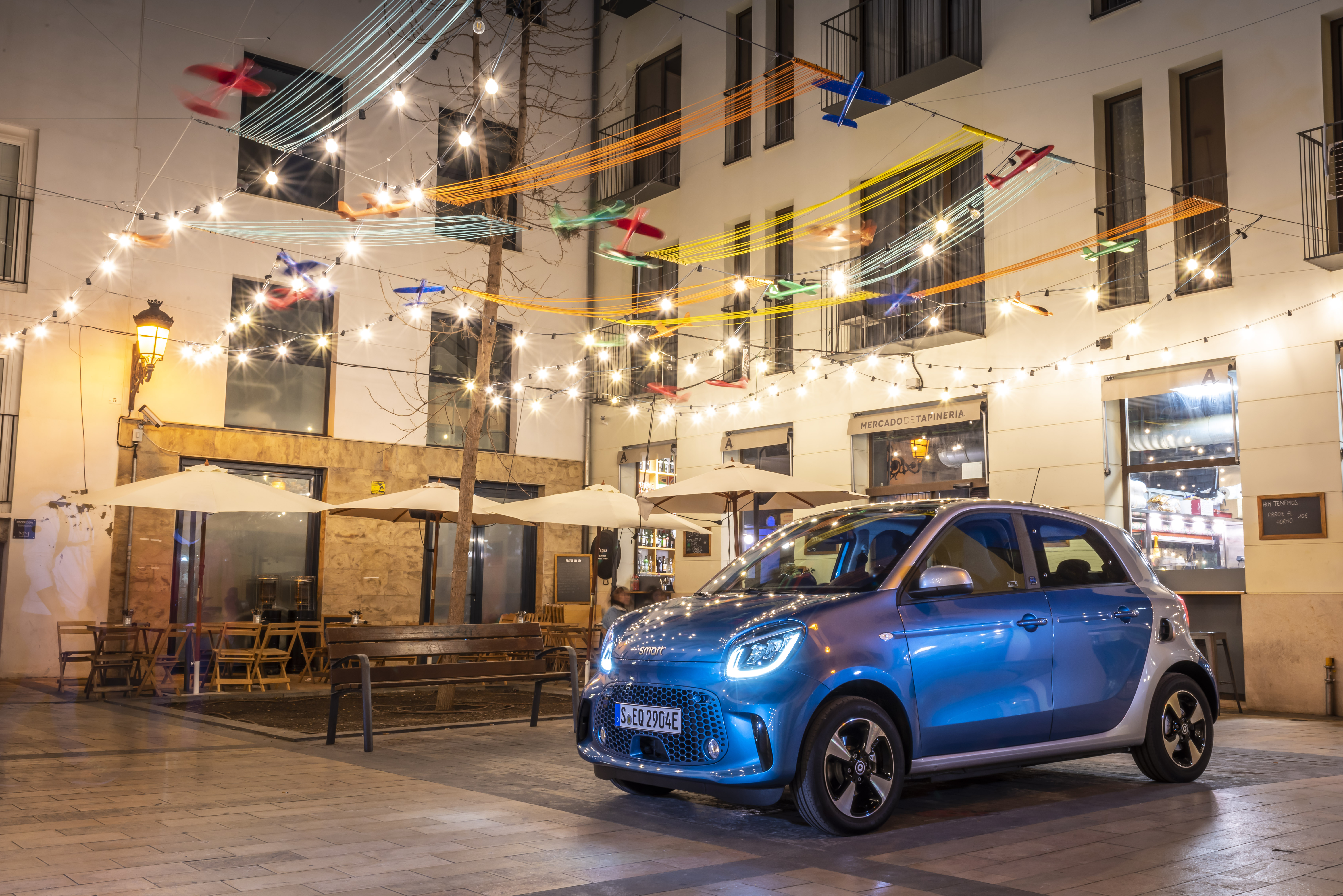 smart forfour en soirée