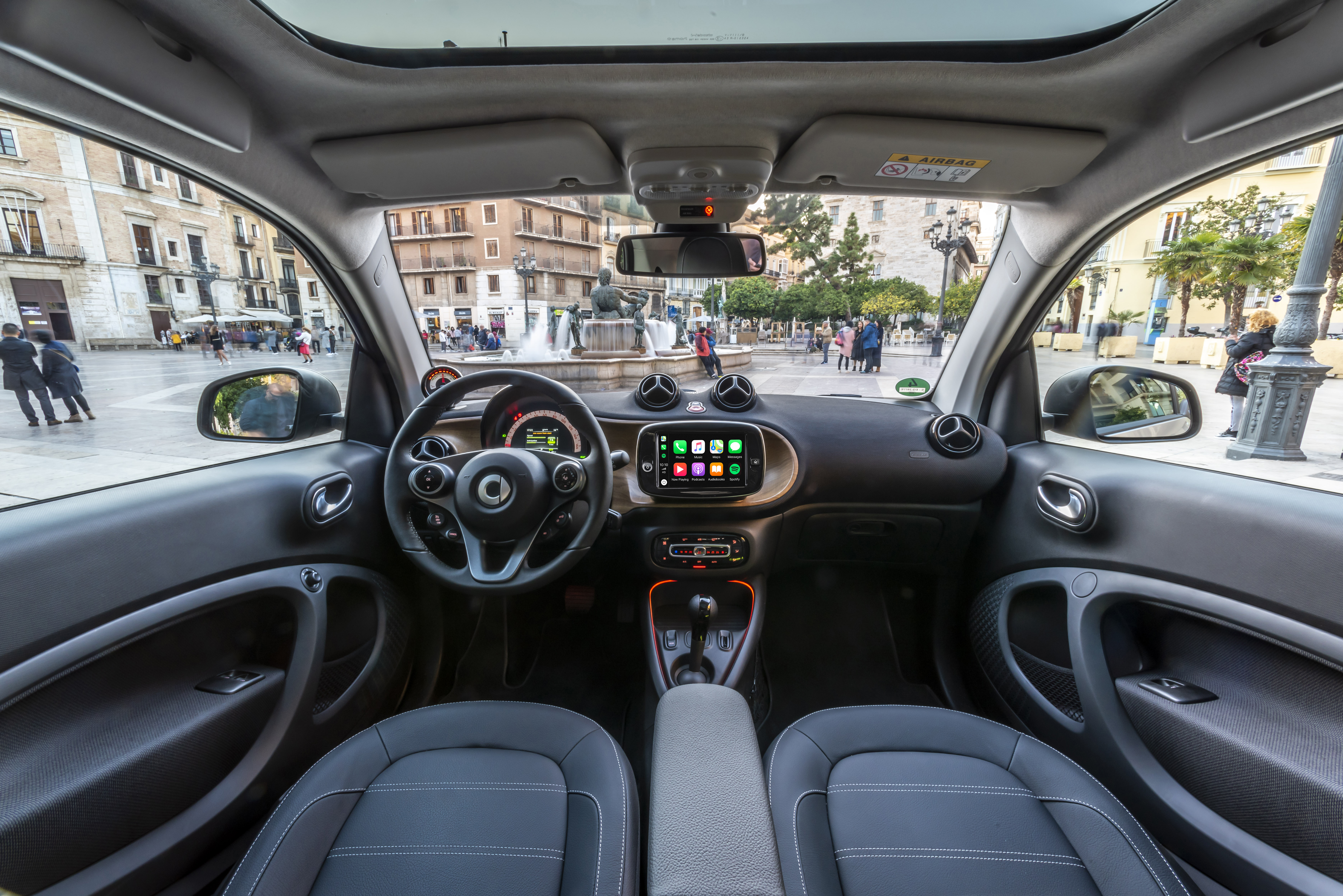 Smart fortwo intérieur