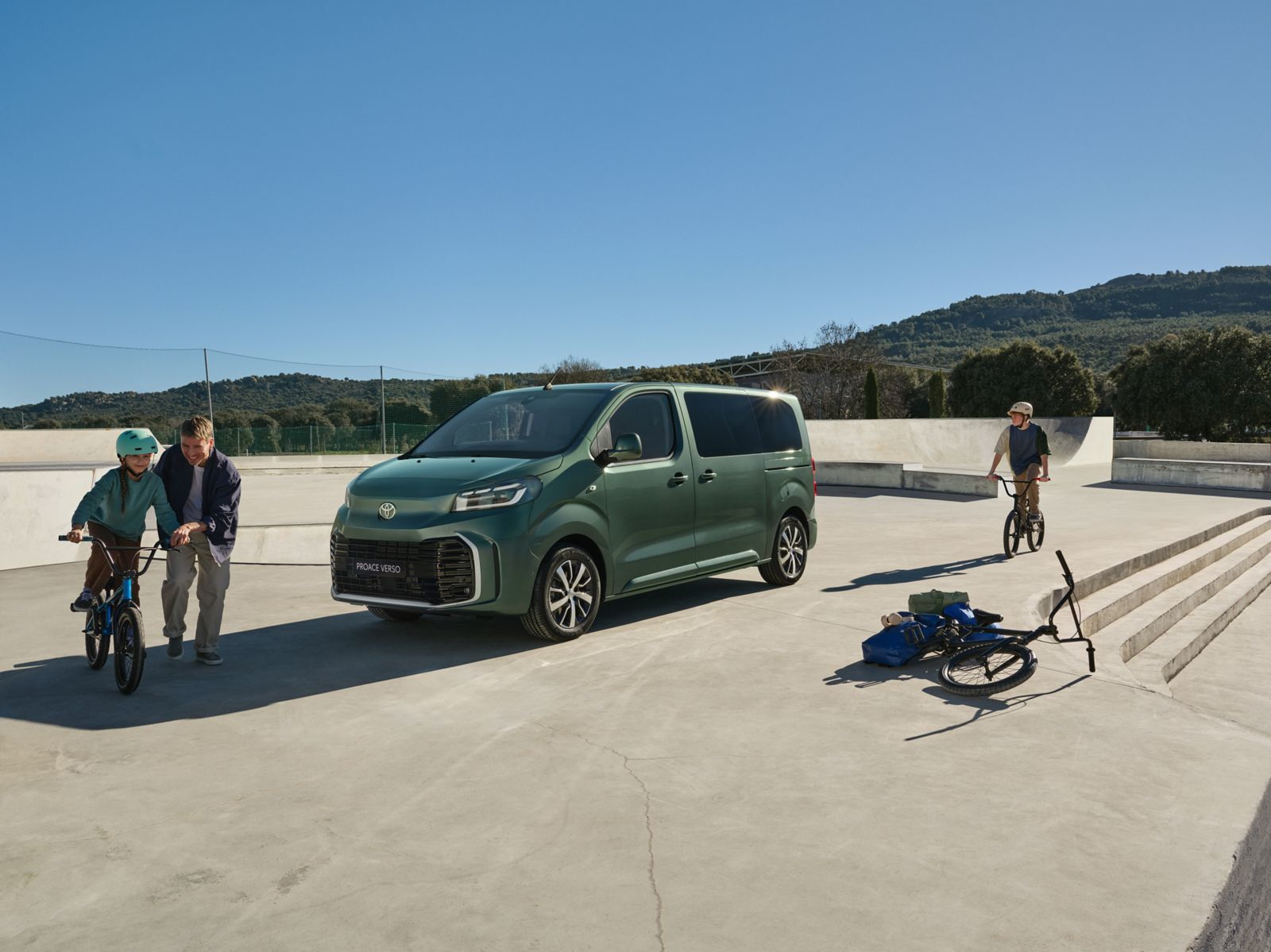 Toyota Proace Verso : garé