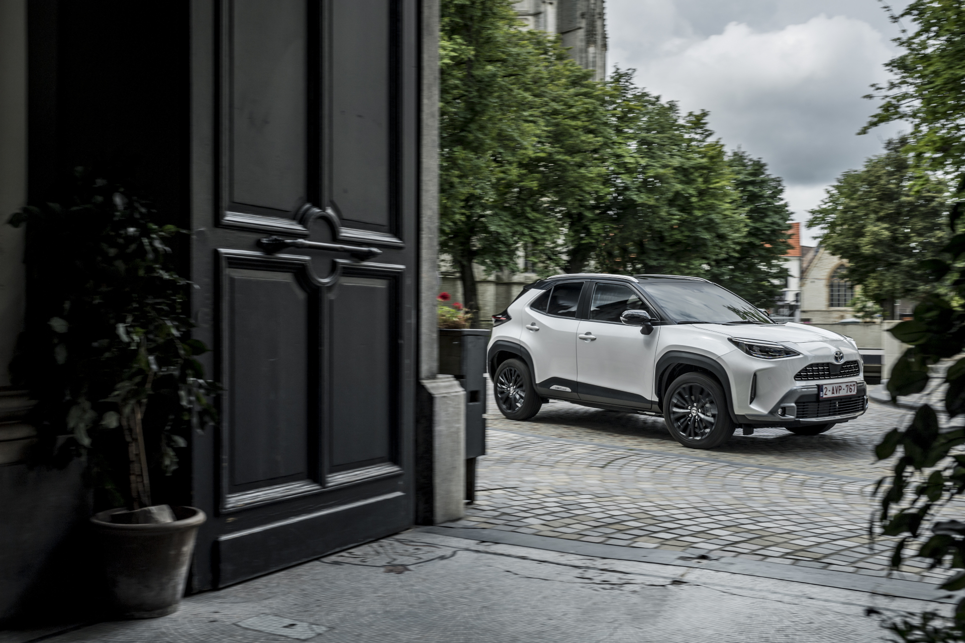 Toyota Yaris Cross vue trois quart avant